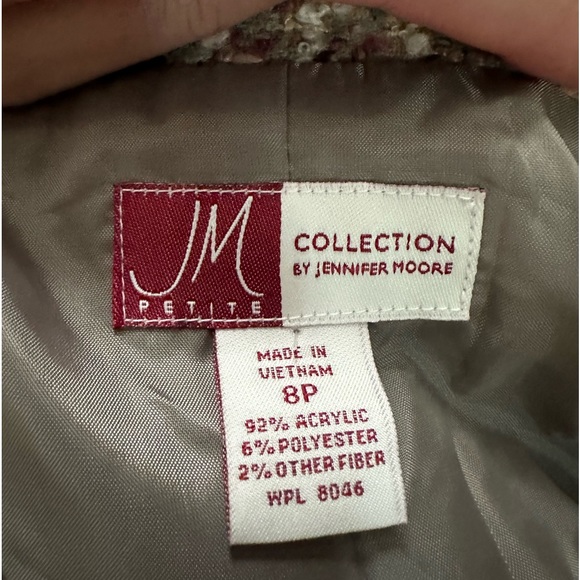 JM Collection Blazer Suit Jacket SIZE 8P - Picture 9 of 9